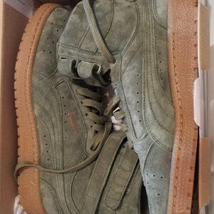 PUMA Sky II Hi NBK Women US 7 Green Sneaker- NEW